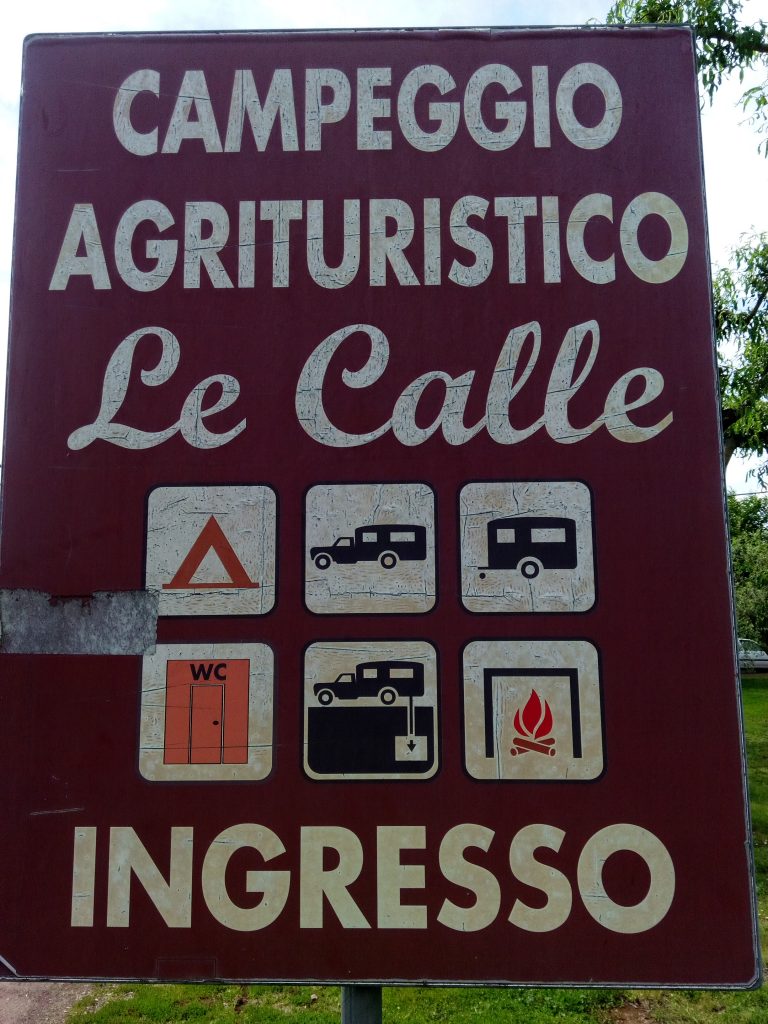 Area di Sosta a Bolsena: Le Calle