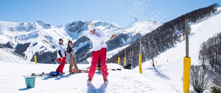 Il “golf”…sulla neve