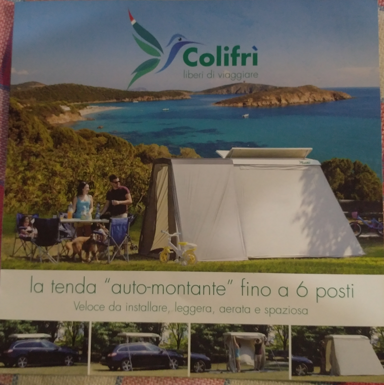 Colifrì: la tenda pronta in 10 minuti