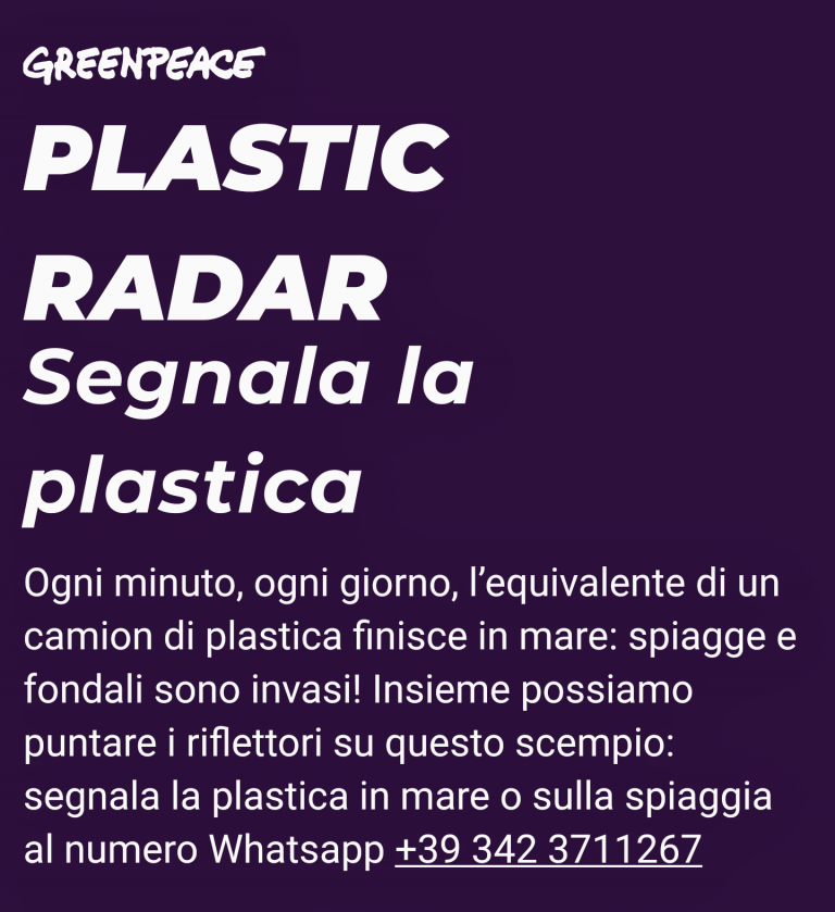 Pastic Radar: foto, posizione e invio su whatup