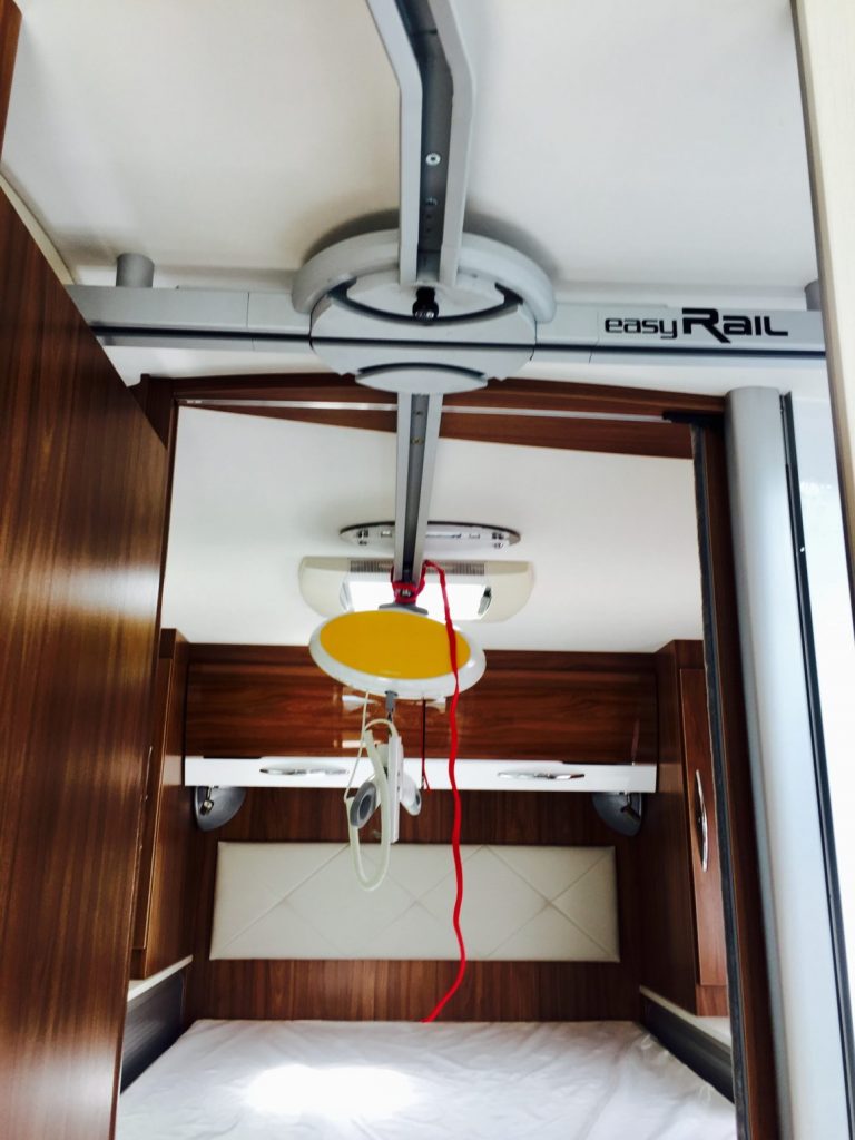 EasyRail, il sistema per disabili in camper
