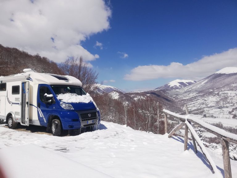 Inverno in camper o in roulotte: 5 consigli come affrontarlo
