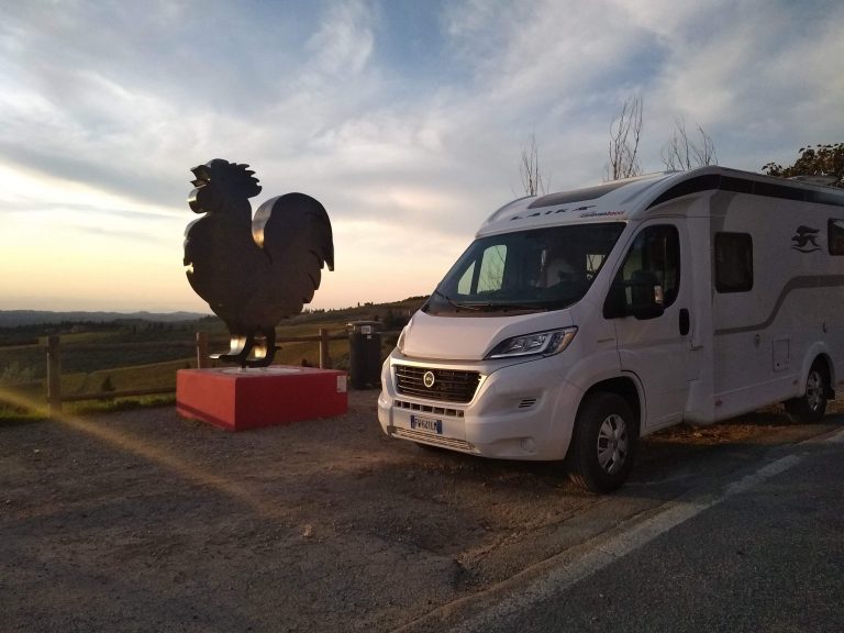 Week-end nel Chianti con il camper