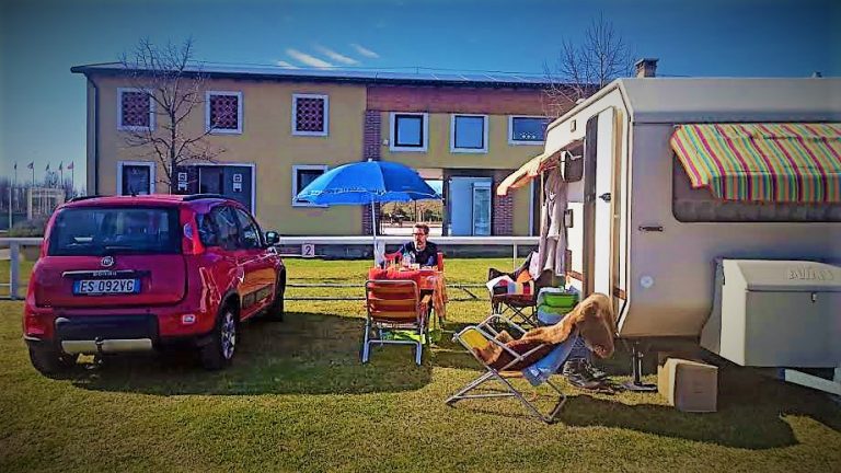 Tre soste in Hotel con il camper o il caravan
