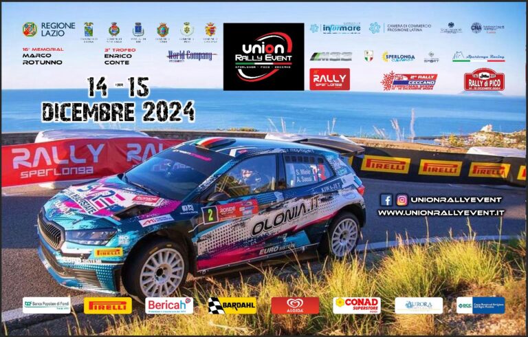 14-15 dicembre, sedicesimo Rally di Sperlonga