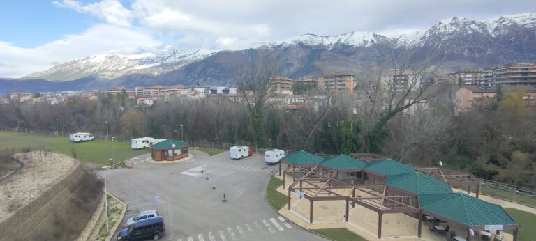 Parking Sulmona: sosta camper e caravan a Sulmona AQ