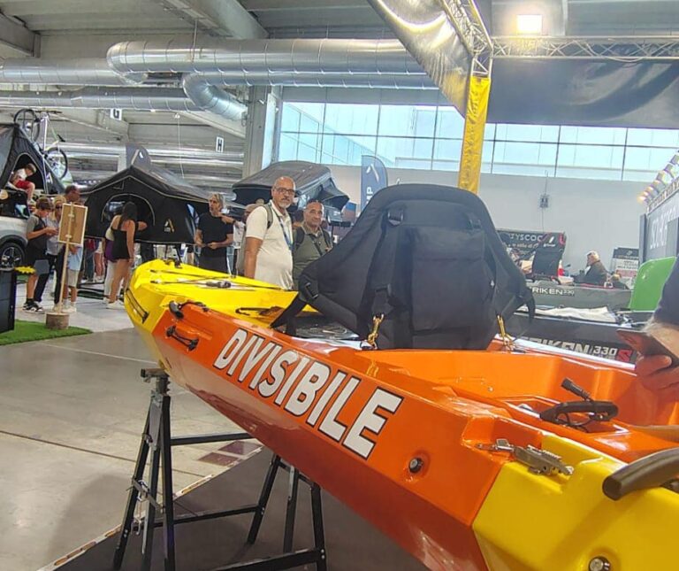 Big Mama Kayak, la soluzione di design e pratica del kayak a pedali.