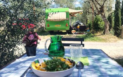 Un’Estate Italiana #3: 15 Giorni tra Pisa, Firenze e Livorno con Panda 4×4 e Caravan Vintage Avian Car del 1975