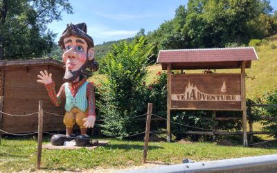In camper al Parco Avventura di Veja: adrenalina e natura in Lessinia