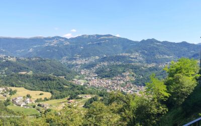 In camper in Valle Imagna: la via della roccia, del silenzio e del Santuario della Cornabusa